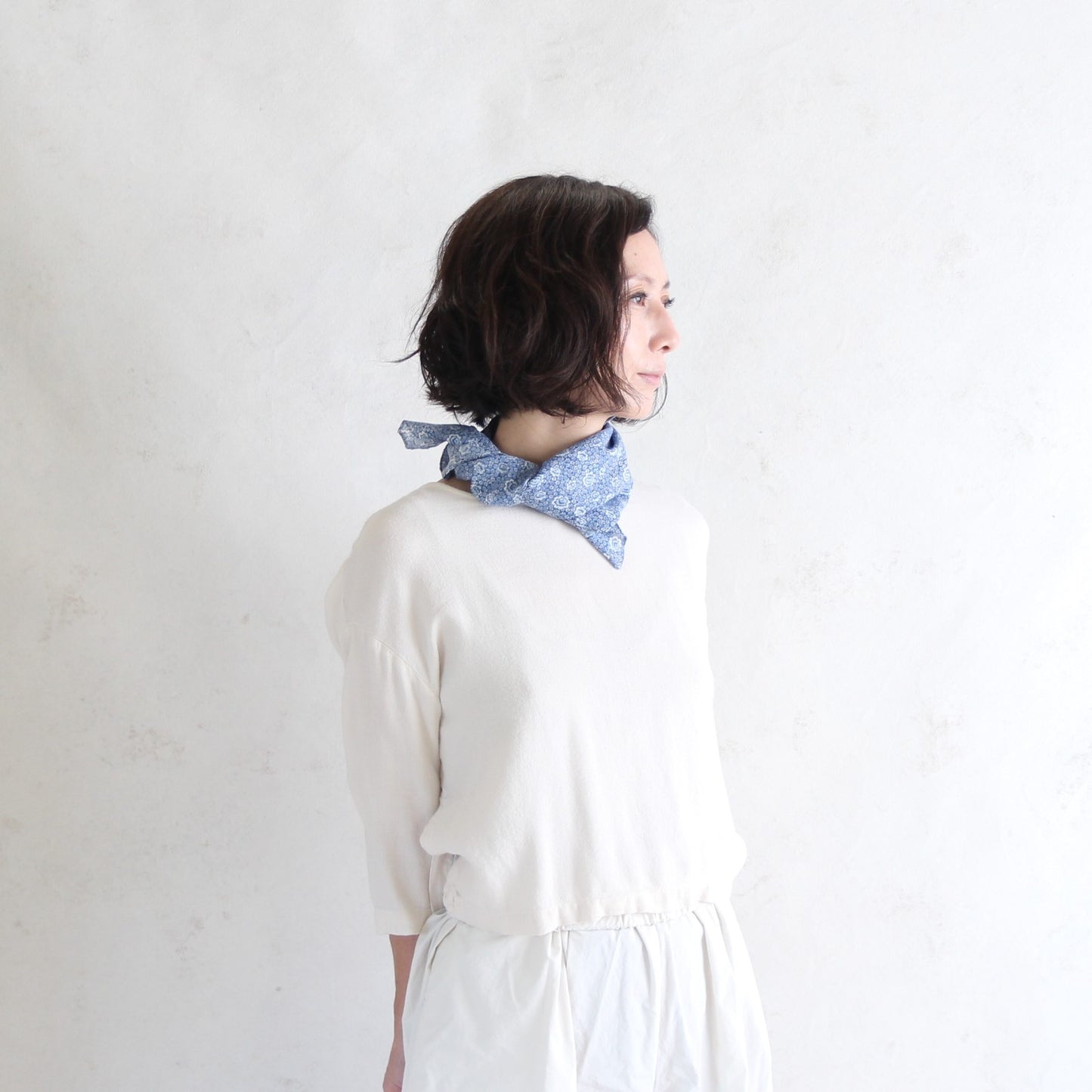R&D.M.Co- Princess Flower Bandanna - Charlotte (Blue)