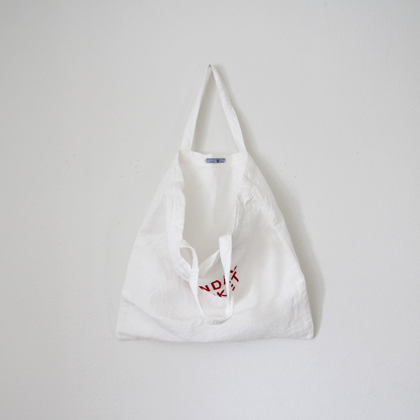 R&D.M.Co Linen Tote - White