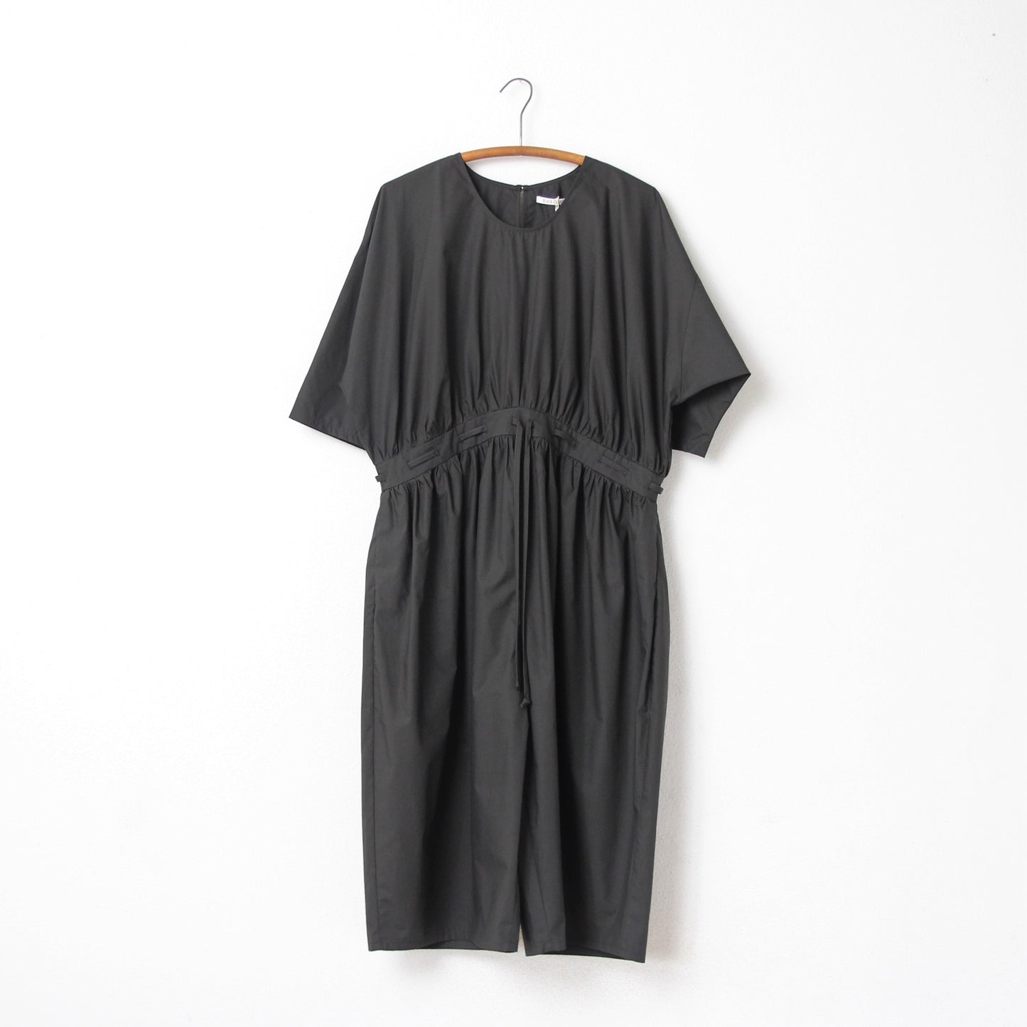 Black Crane Balloon Jumpsuits - Shadow