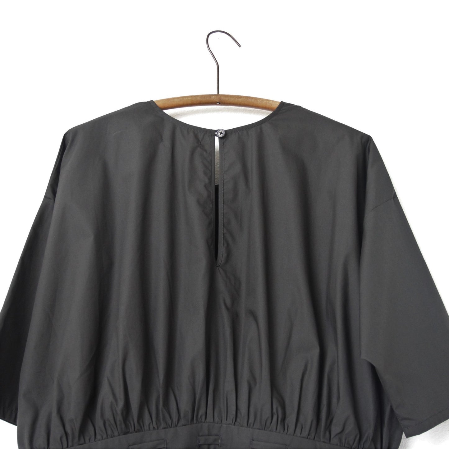 Black Crane Balloon Jumpsuits - Shadow
