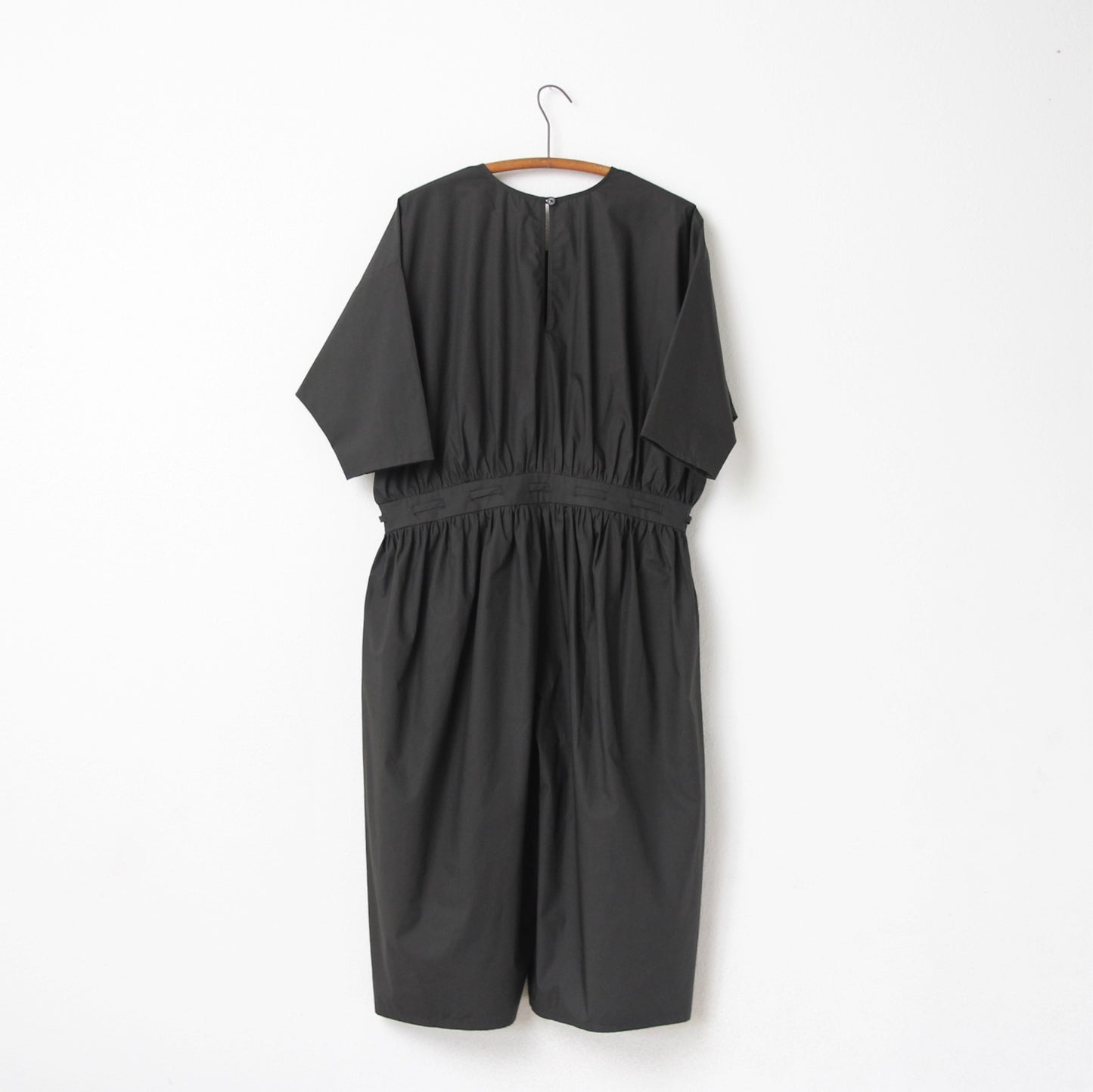 Black Crane Balloon Jumpsuits - Shadow