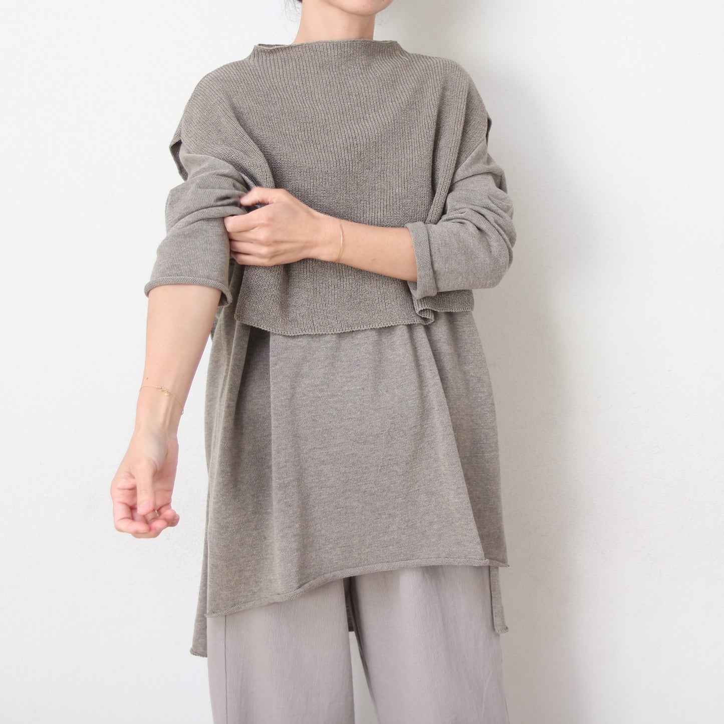 Evam Eva Dry Cotton Snood - Mocha