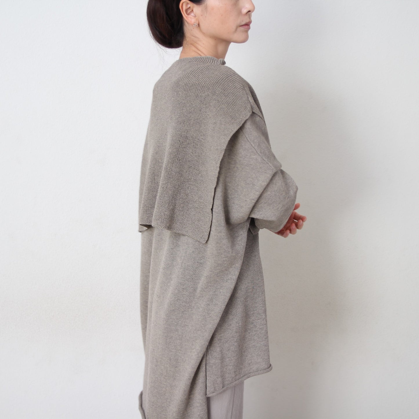 Evam Eva Dry Cotton Snood - Mocha