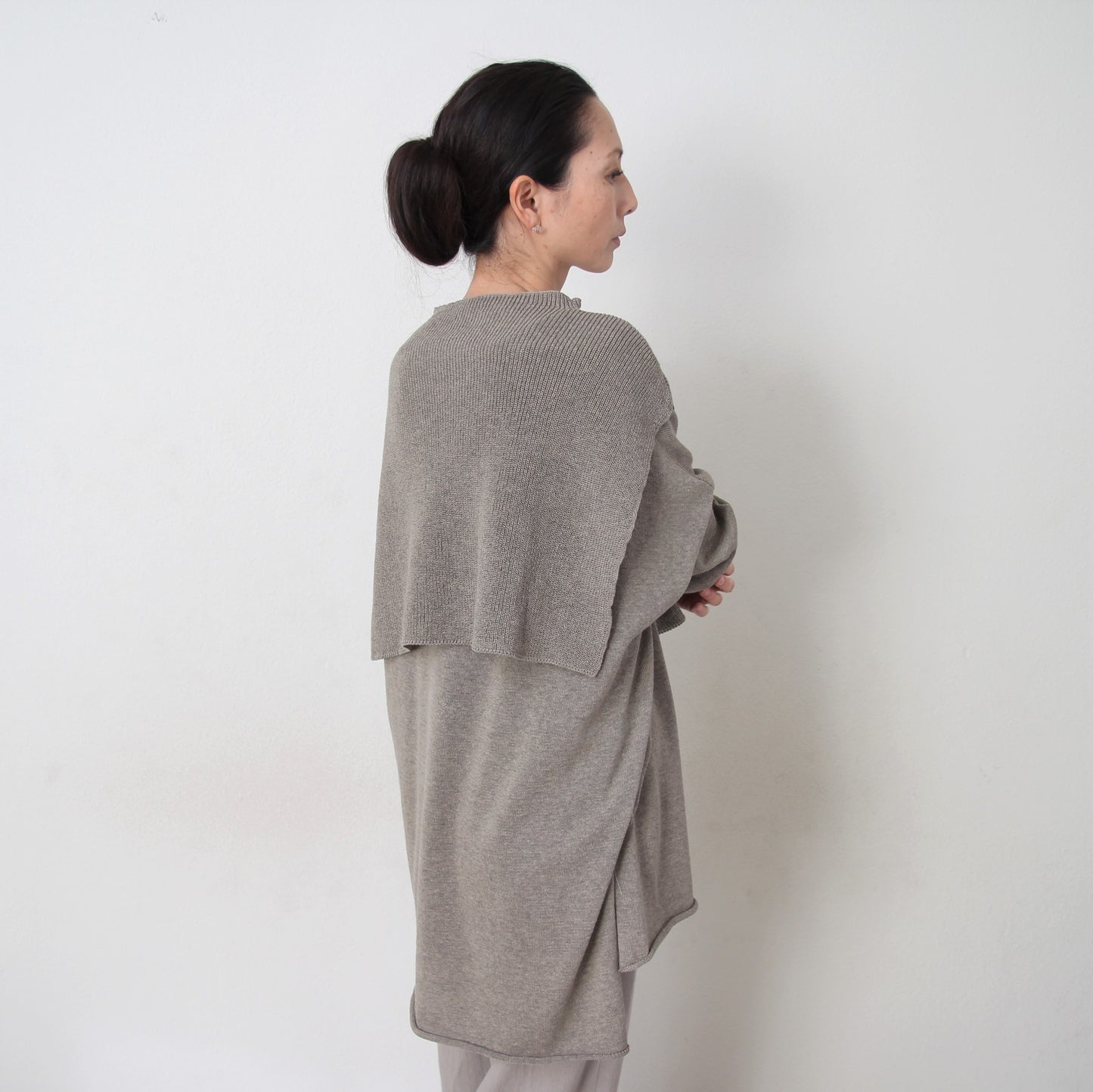 Evam Eva Dry Cotton Snood - Mocha