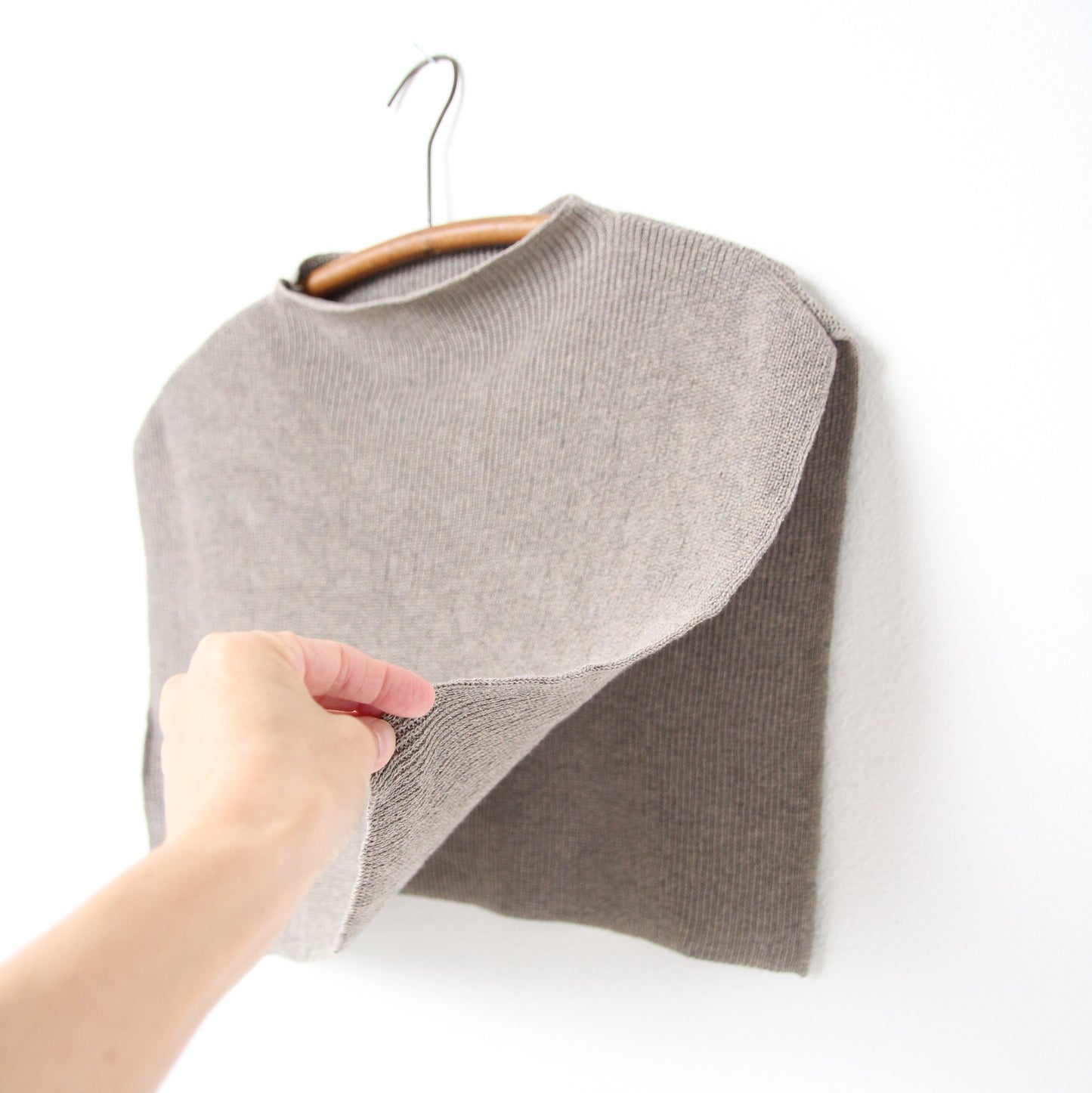 Evam Eva Dry Cotton Snood - Mocha