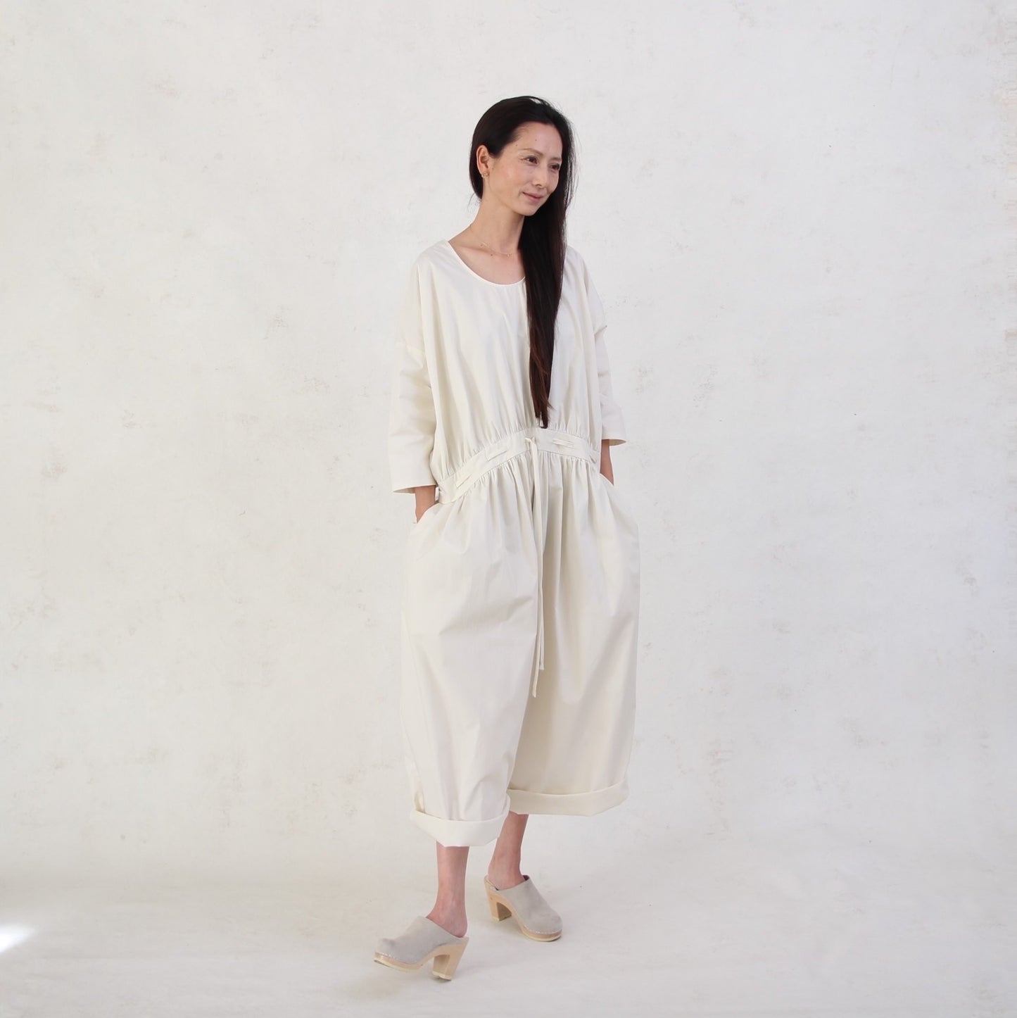 Black Crane Balloon Jumpsuits - Cloud