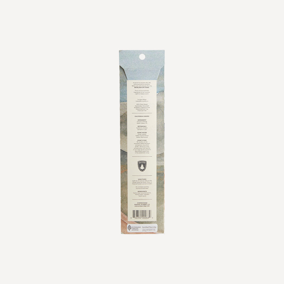 Juniper Ridge Incense - California Juniper